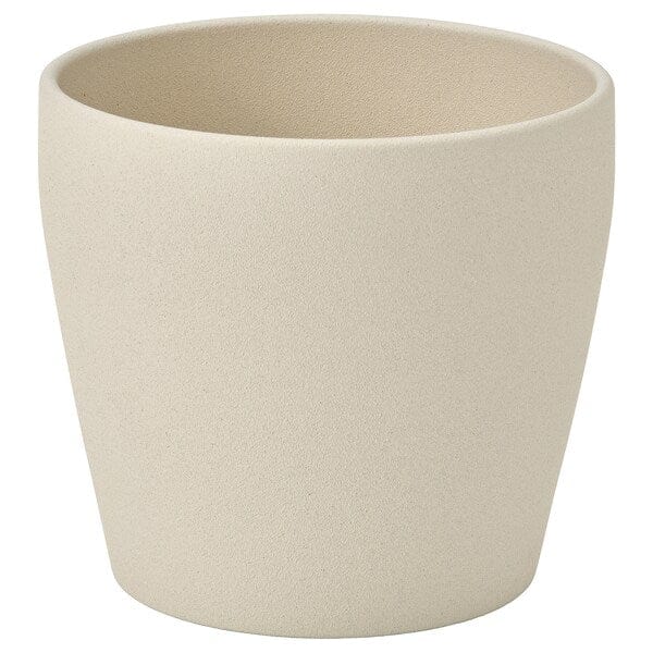Ikea PERSILLADE - Plant pot, light beige, 12 cm