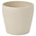 PERSILLADE plant pot, light beige, 12 cm
