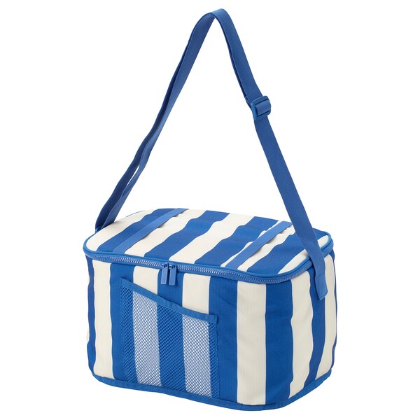 PILLERSTARR - Cooler bag, fancy/blue,38x22x26 cm