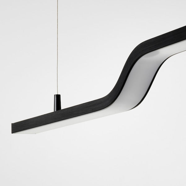 PILSKOTT - LED pendant lamp, smart black ,