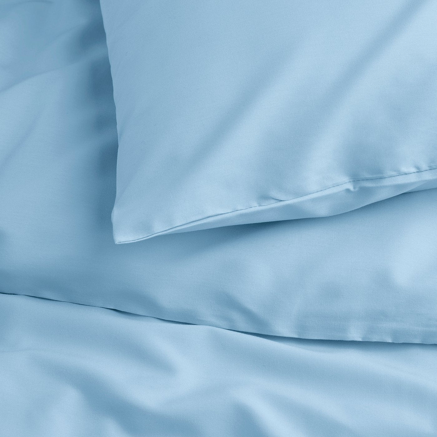 PILTANDVINGE duvet cover and pillowcase, light blue, 150x200/50x80 cm
