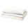 PILTANDVINGE duvet cover and pillowcase, white, 150x200/50x80 cm
