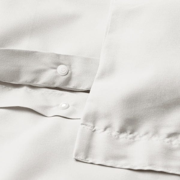 Ikea PILTANDVINGE - Duvet cover and pillowcase, white, 150x200/50x80 cm