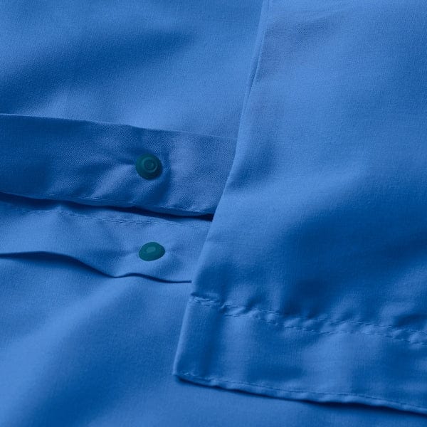 Ikea PILTANDVINGE - Duvet cover and pillowcase, blue, 150x200/50x80 cm