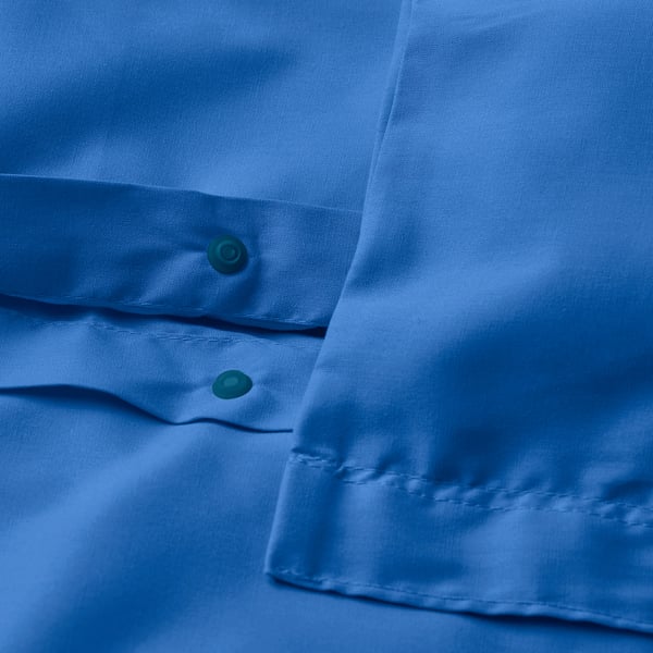 PILTANDVINGE - PILTANDVINGE Duvet cover and pillowcase, blue, 150x200/50x80 cm