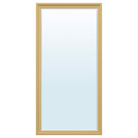PINGSTSYREN mirror, light yellow-beige, 60x120 cm