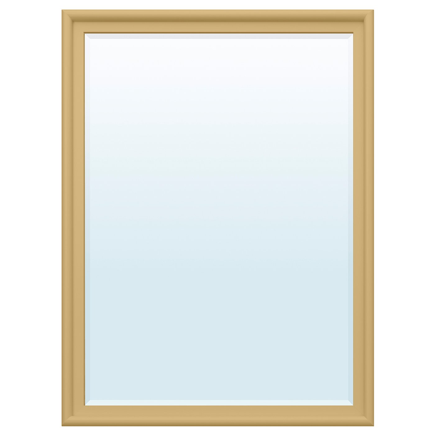 PINGSTSYREN mirror, light yellow-beige, 60x80 cm