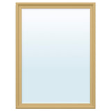 PINGSTSYREN mirror, light yellow-beige, 60x80 cm