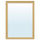 PINGSTSYREN mirror, light yellow-beige, 60x80 cm
