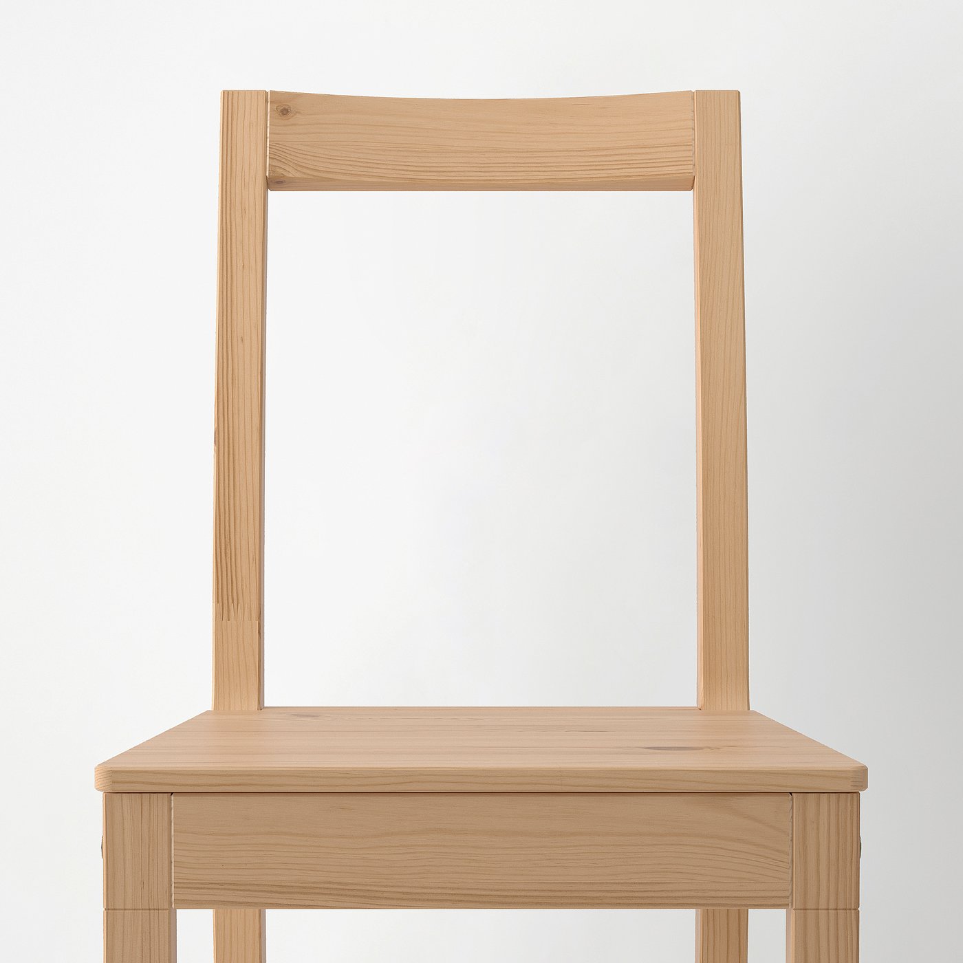 PINNTORP / PINNTORP table and 2 chairs, light brown stained white stained/light brown stained