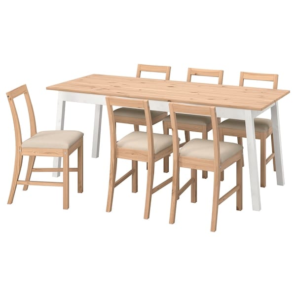 Ikea PINNTORP / PINNTORP - Table and 6 chairs