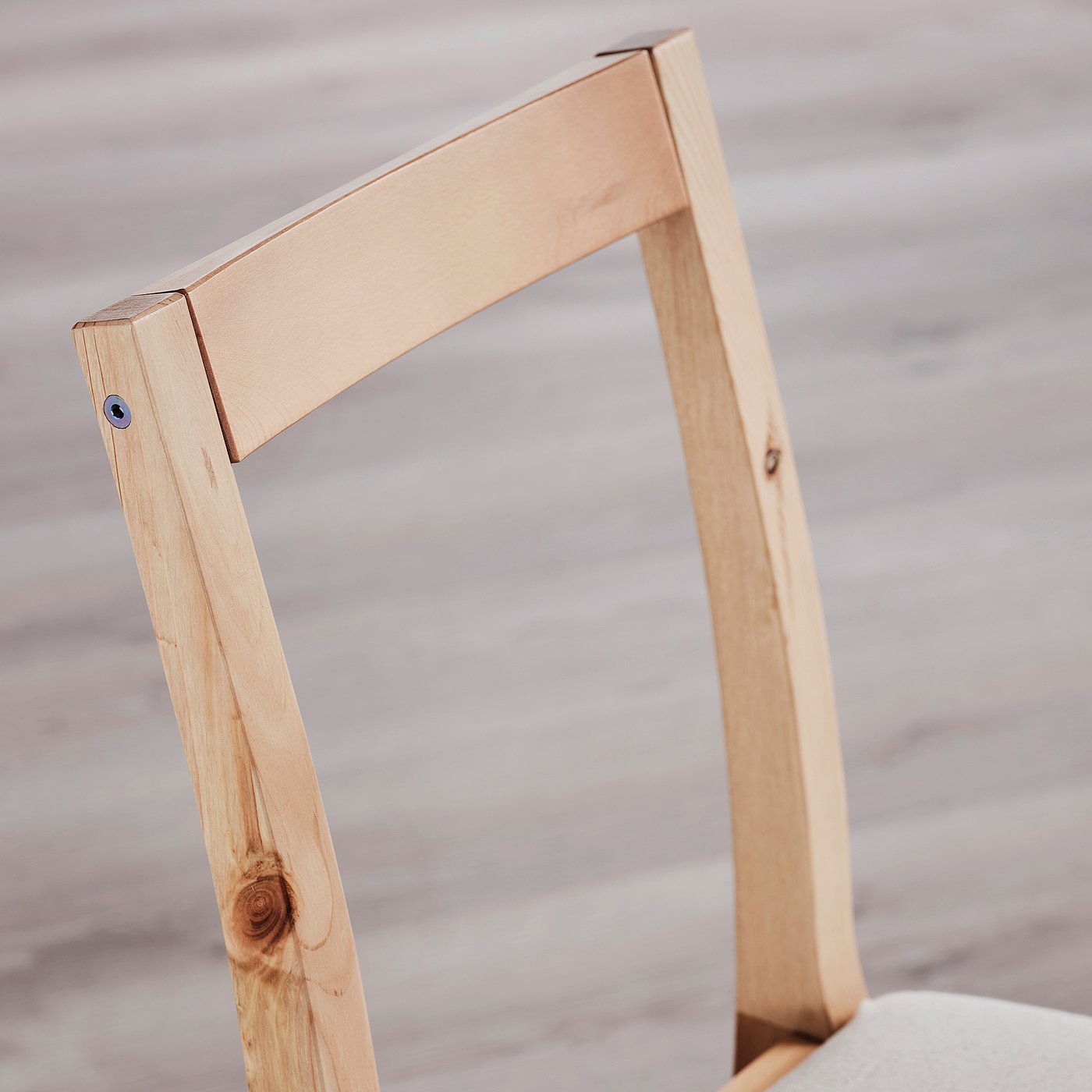 PINNTORP chair, light brown stained