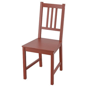 Ikea PINNTORP - Chair, mordant red