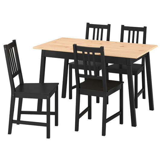 PINNTORP table and 4 chairs