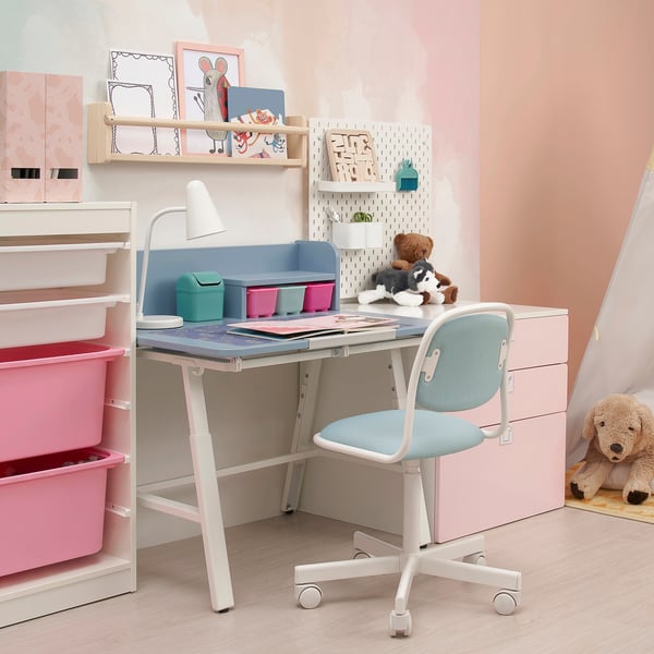 PIPLÄRKA desk, tiltable, 80x63 cm