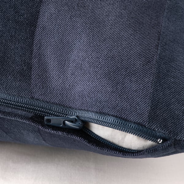 PIPRANKA cushion cover, dark blue, 50x50 cm