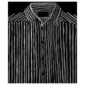 PJÄTTERYD picture, striped shirt, 40x50 cm