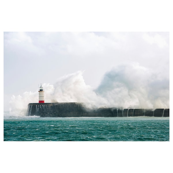 PJÄTTERYD - Canvas, lighthouse,118x78 cm