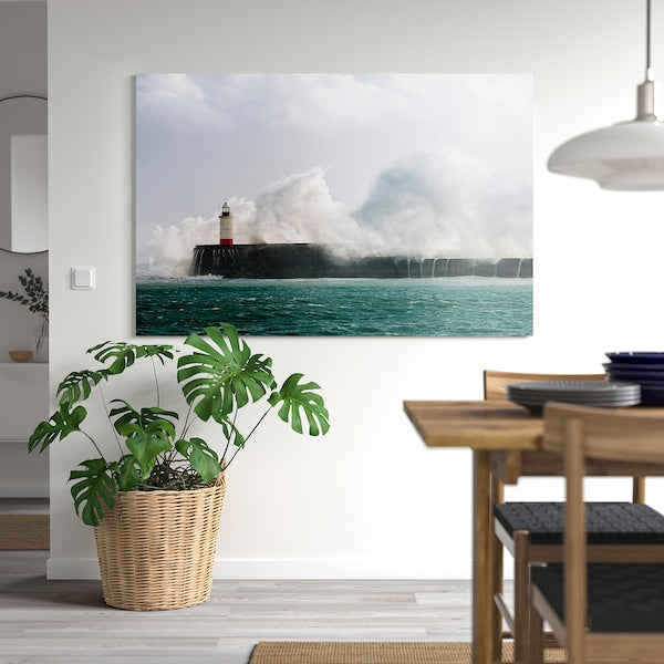 PJÄTTERYD - Canvas, lighthouse,118x78 cm