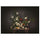 PJÄTTERYD picture, flowers-against a black wall, 70x50 cm
