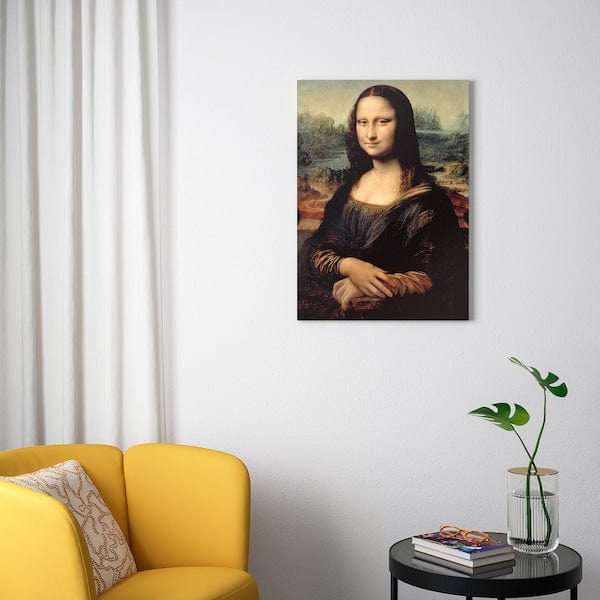 Ikea PJÄTTERYD - Picture, Mona Lisa, 2, 50x70 cm