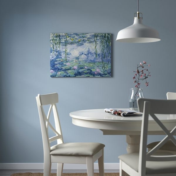 Ikea PJÄTTERYD - Picture, Waterlilies, 1916 19, 70x50 cm