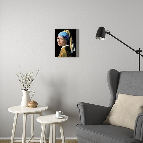 PJÄTTERYD - Picture, girl with a pearl earring , 2, 30x40 cm