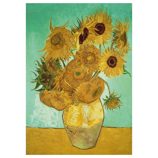 PJÄTTERYD - Picture, Vase With Twelve Sunflowers, 70x100 cm