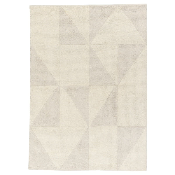 PLANKORSNING - Tappeto, pelo corto, grigio/beige,170x240 cm