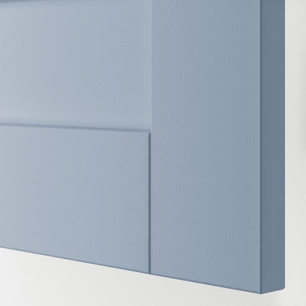 Ikea PLATSA - Chest of 3 drawers, white/Sannidal blue, 80x57x73 cm