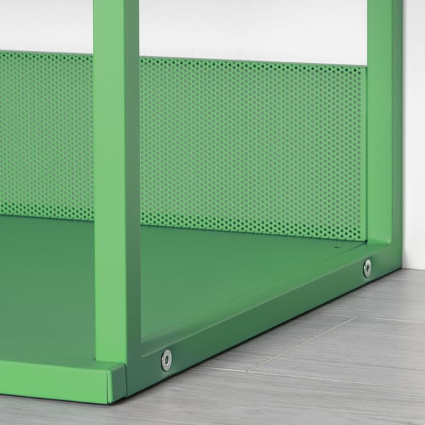 PLATSA open clothes hanging unit, green, 80x40x120 cm