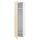 PLATSA wardrobe with 2 doors, white/Kalbåden lively pine effect, 60x57x221 cm
