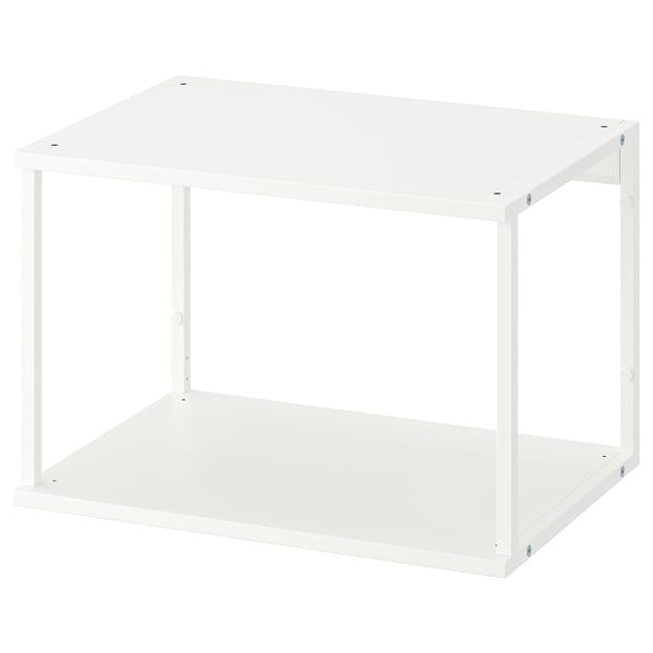 PLATSA - PLATSA Open shelving unit, white, 60x40x40 cm
