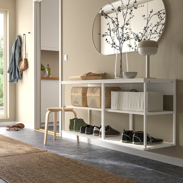 Ikea PLATSA - Open shelving unit, white, 140x40x63 cm