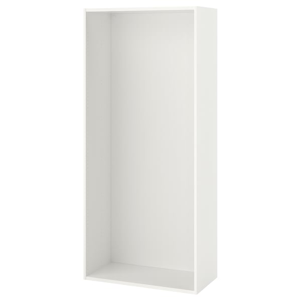 PLATSA frame, white, 80x40x180 cm