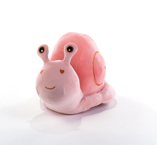 Toys Snail plush Sluggy - Length 25 cm.