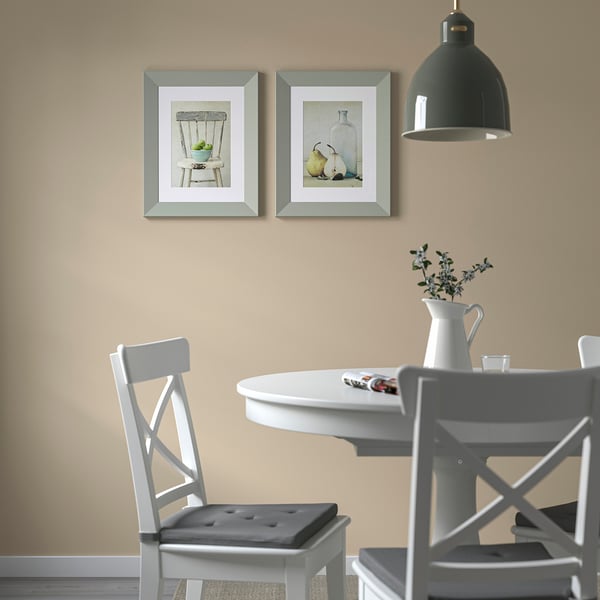 PLOMMONTRÄD frame, pale grey-green, 30x40 cm