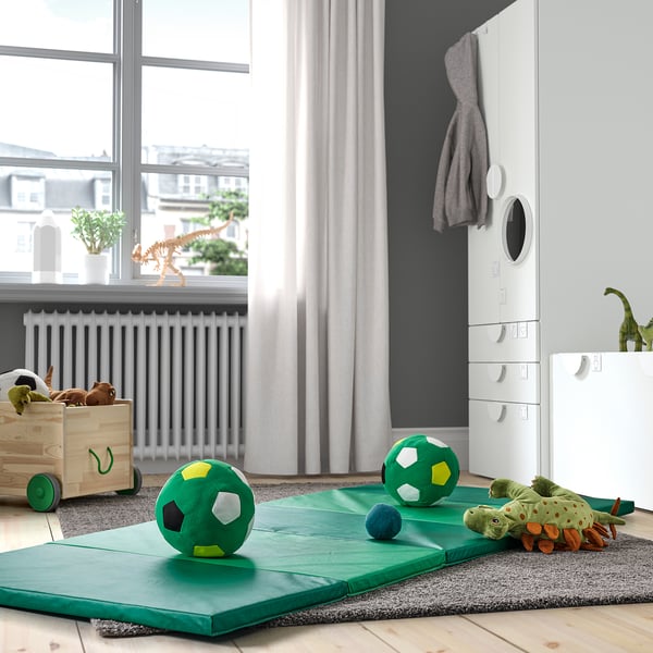 PLUFSIG - PLUFSIG Folding gym mat, green, 78x185 cm