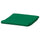 POÄNG footstool cushion, Vissle deep green, 52x56 cm