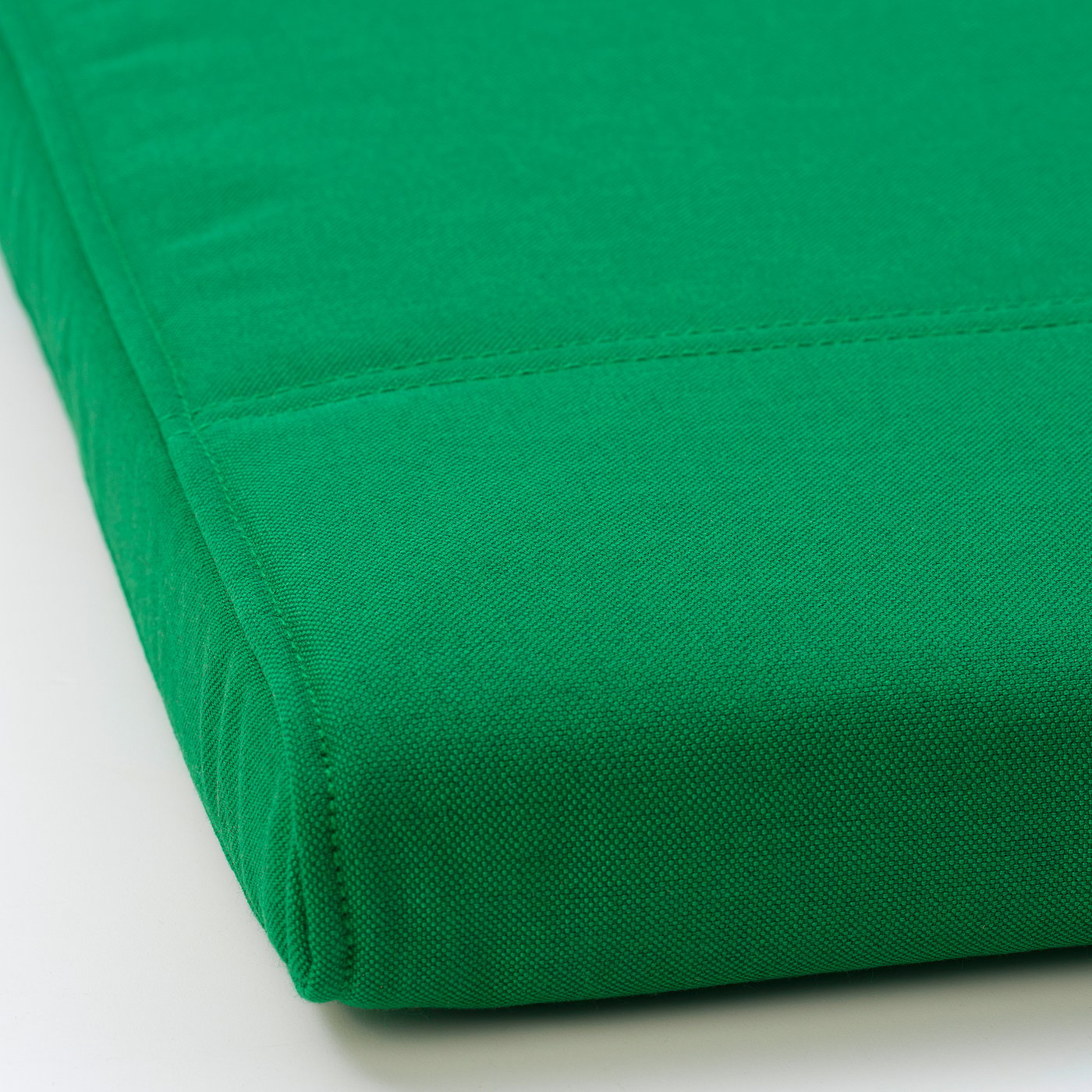 POÄNG footstool cushion, Vissle deep green, 52x56 cm