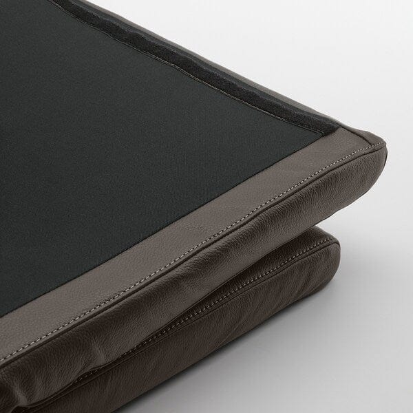 Ikea POÄNG - Armchair cushion, Glose dark brown ,