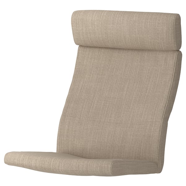 POÄNG armchair cushion, Hillared beige, 137x56 cm
