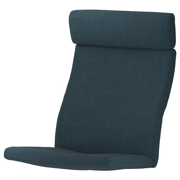 POÄNG armchair cushion, Hillared dark blue, 137x56 cm