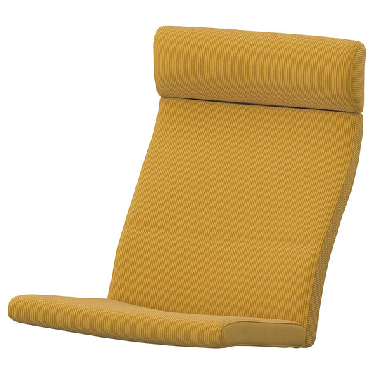 POÄNG armchair cushion, Kelinge dark yellow, 137x56 cm