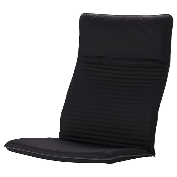 POÄNG armchair cushion, Knisa black, 133x57 cm