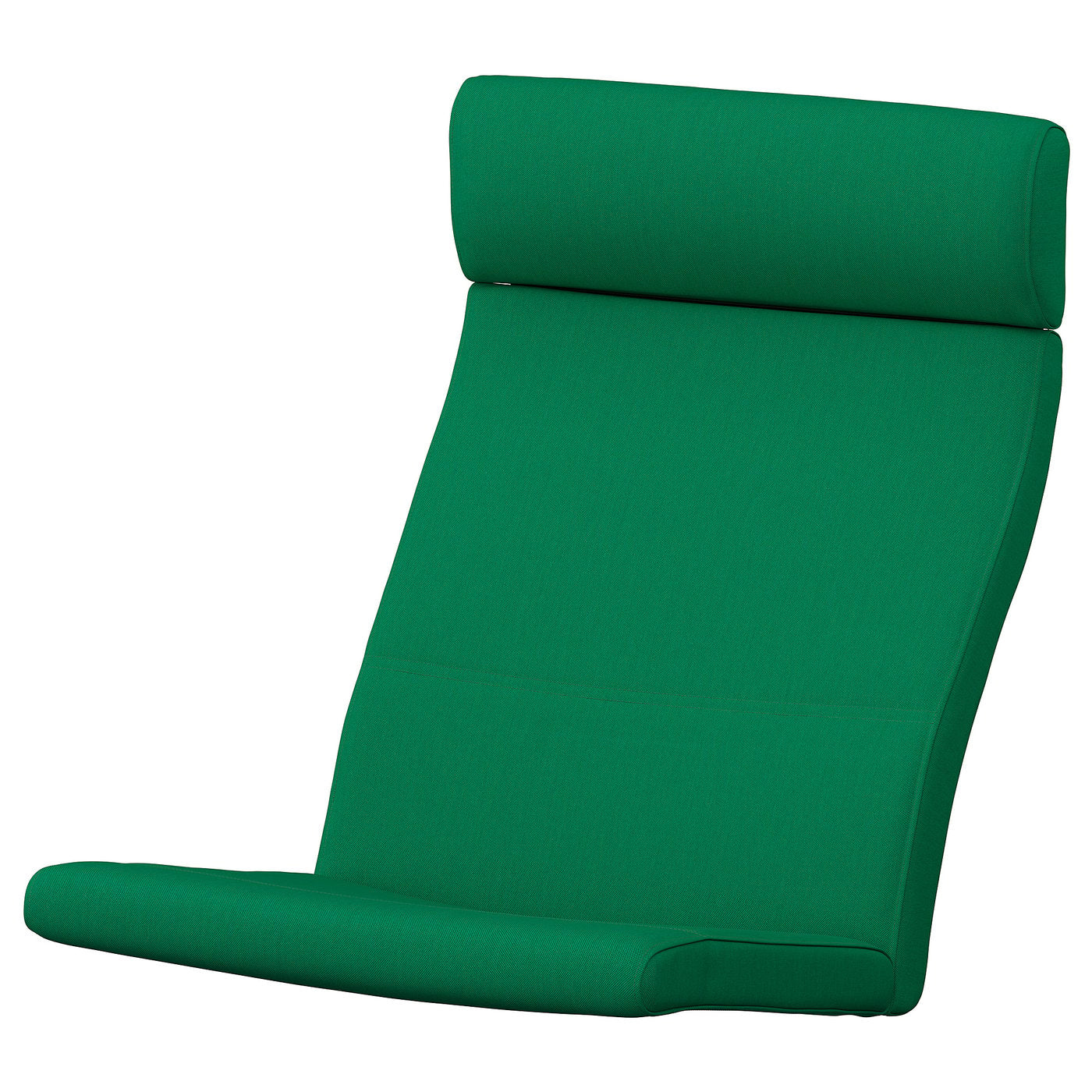 POÄNG armchair cushion, Vissle deep green, 137x56 cm