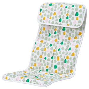 POÄNG children's armchair cushion, Ulvsby/dot pattern