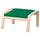 POÄNG footstool, birch veneer/Vissle deep green, 68x39x54 cm