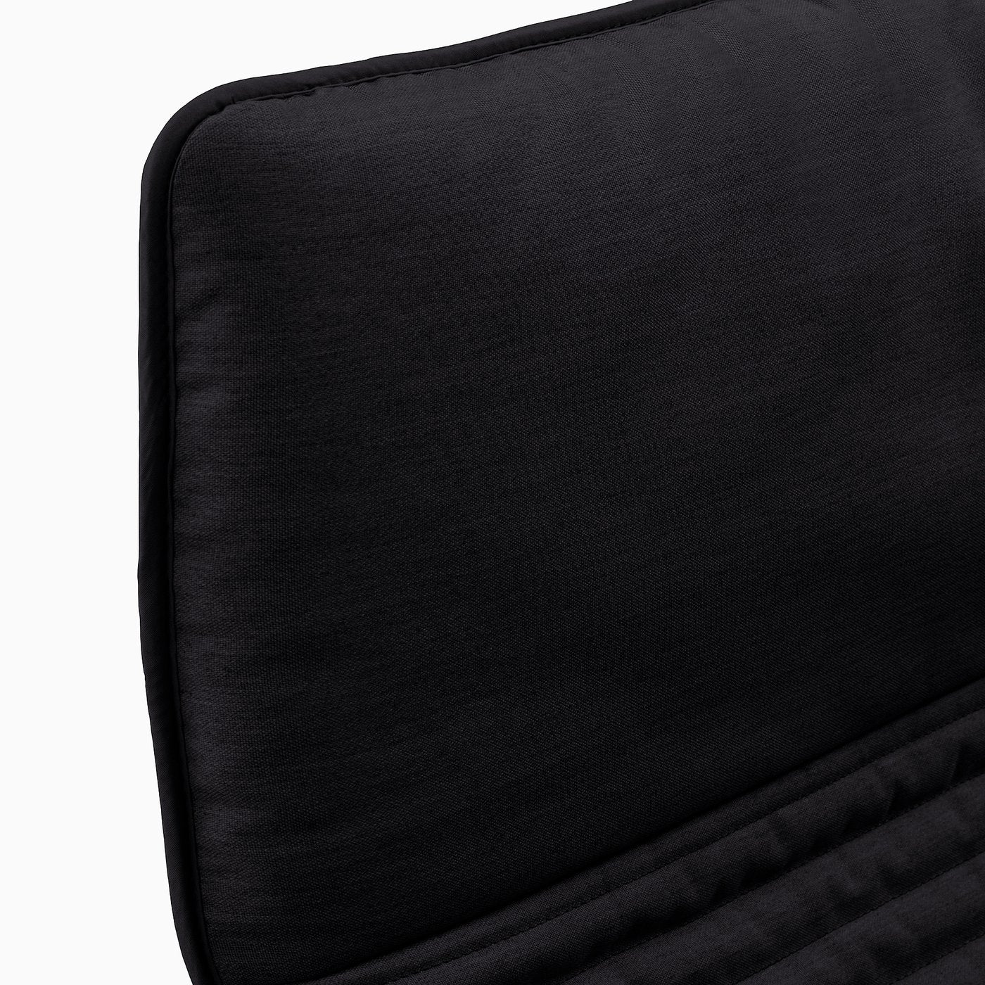 POÄNG armchair and footstool, walnut effect/Knisa black