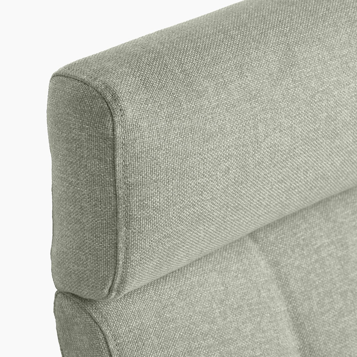 POÄNG armchair, walnut effect/Gunnared light green, 68x100x82 cm